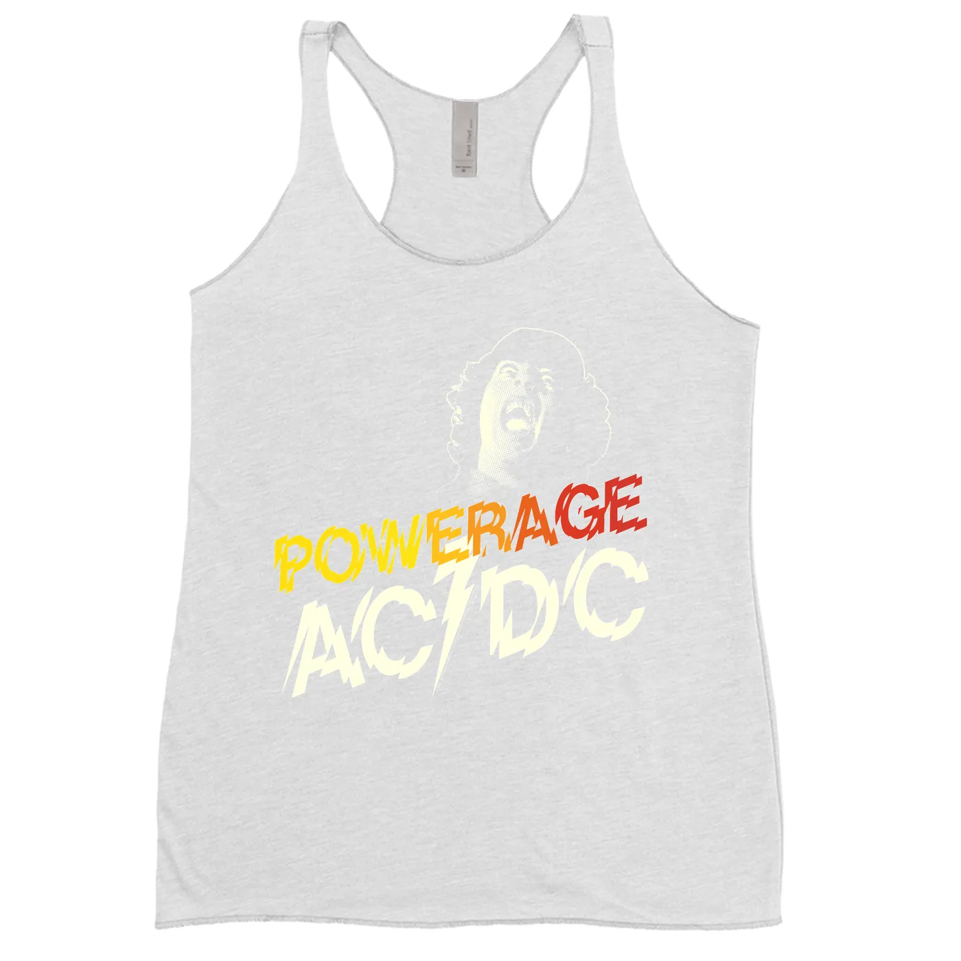 AC/DC Ladies' Tank Top | Powerage Logo ACDC Shirt