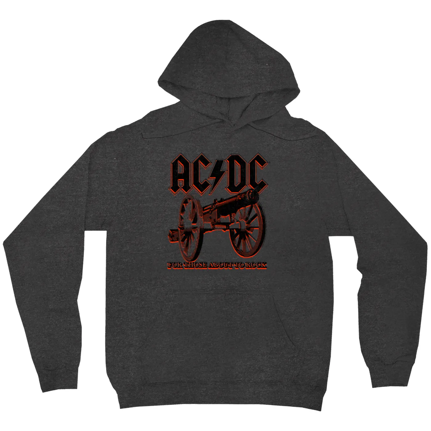 AC/DC Hoodie | Neon For Those About To Rock Cannon ACDC Hoodie