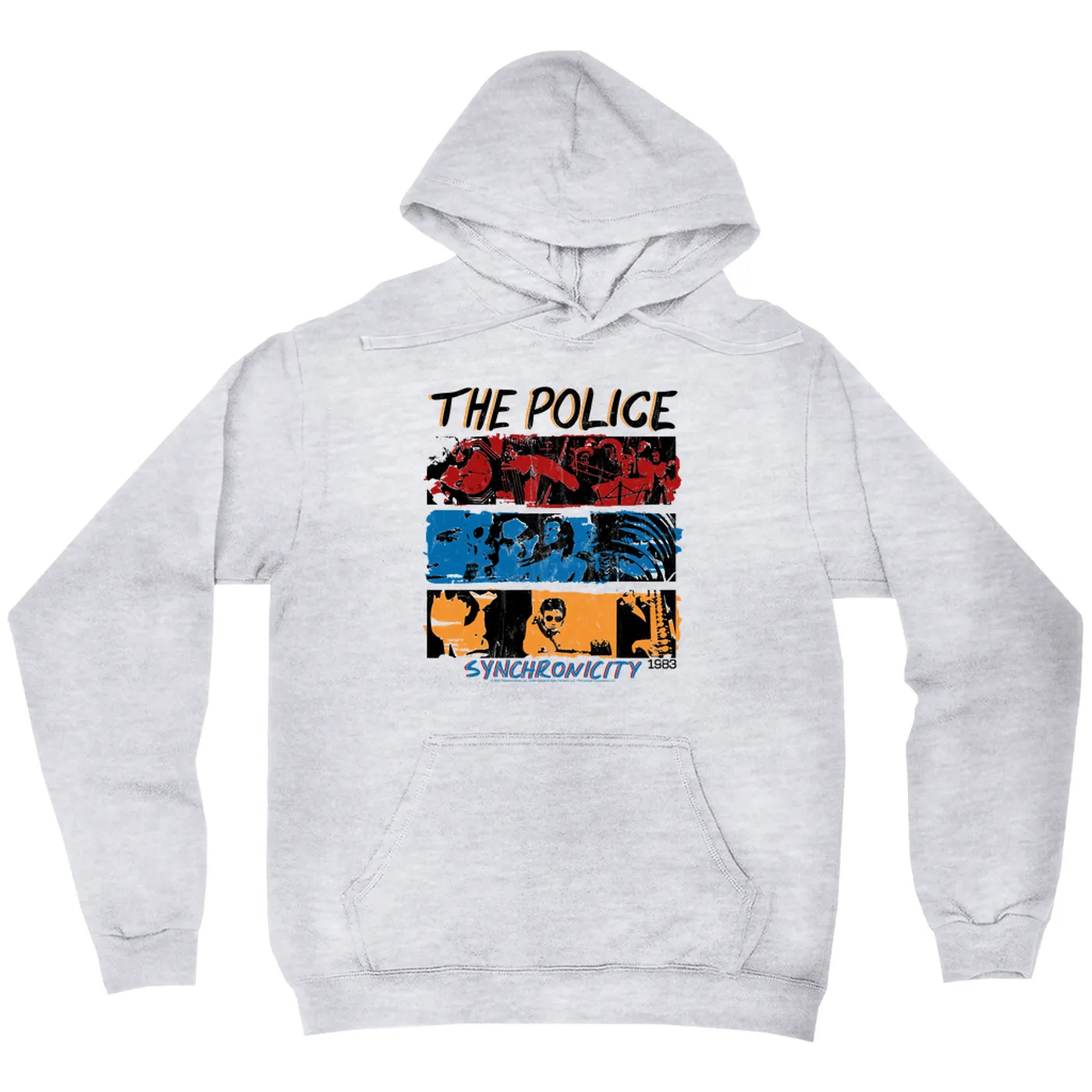 The Police Hoodie | 1983 Synchronicity Tour Distressed (Merchbar Exclusive) The Police Hoodie