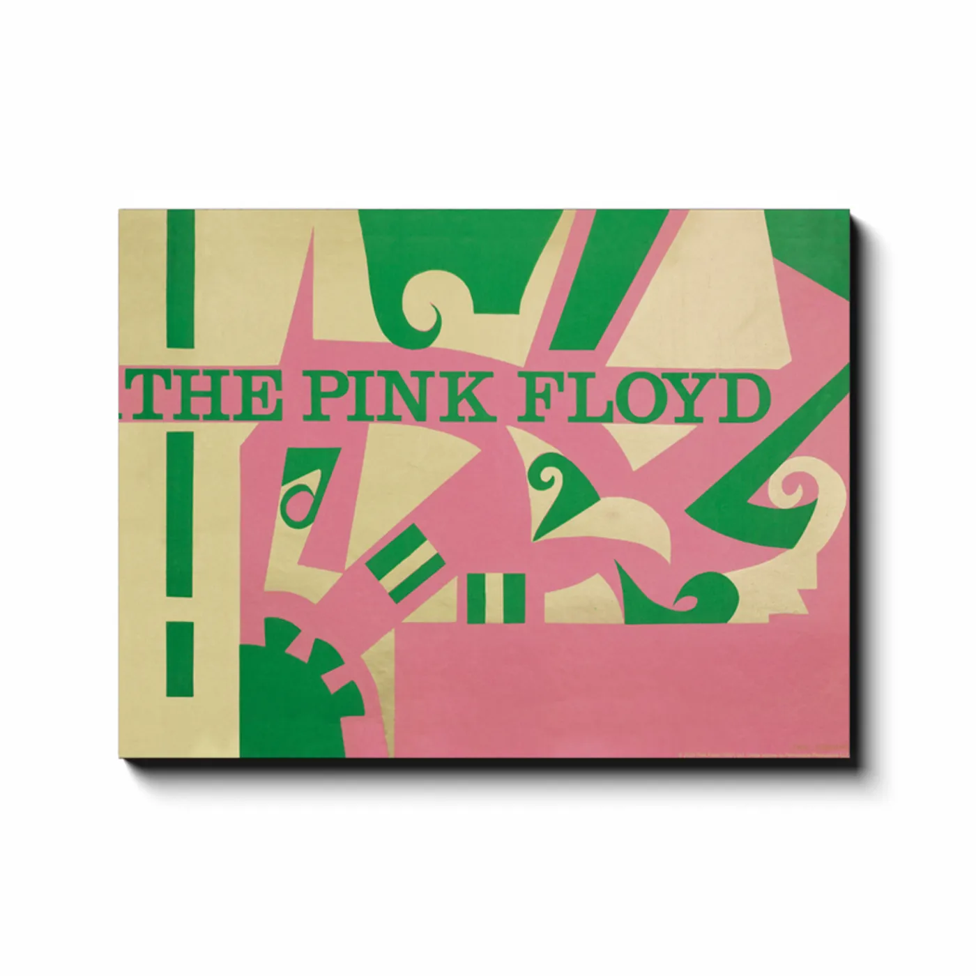 Pink Floyd Wall Art | Marquee Club Early Concert Pink Floyd Canvas Wrap