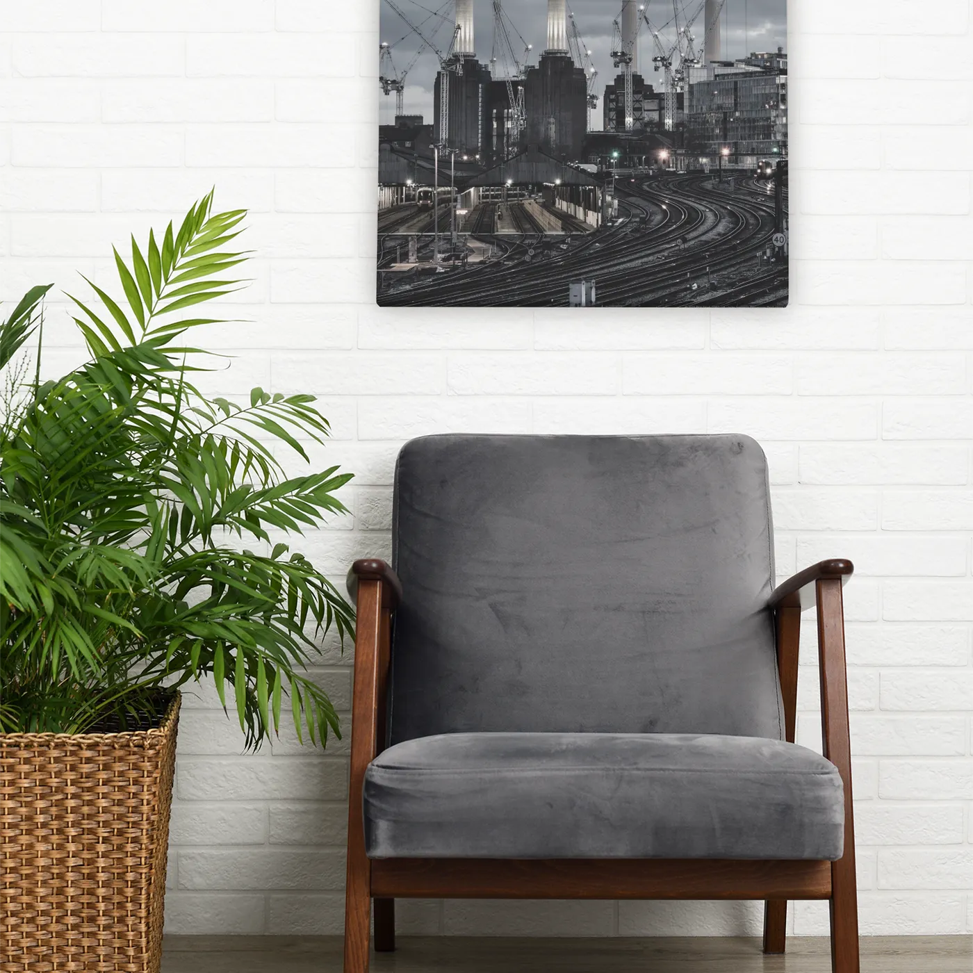 Pink Floyd Wall Art | Animals 2022 Album Cover Pink Floyd Canvas Wrap