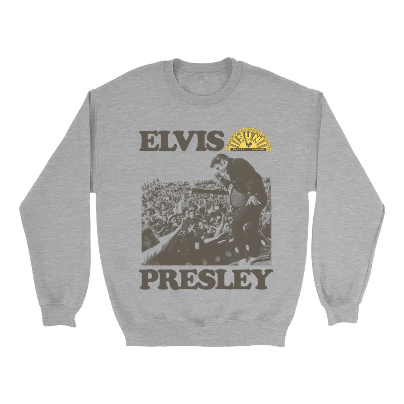 Elvis Presley Sun Records Sweatshirt | You're a Heartbreaker Live In Concert Sun Records Sweatshirt