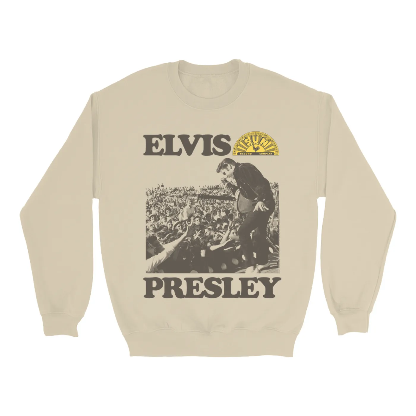 Elvis Presley Sun Records Sweatshirt | You're a Heartbreaker Live In Concert Sun Records Sweatshirt