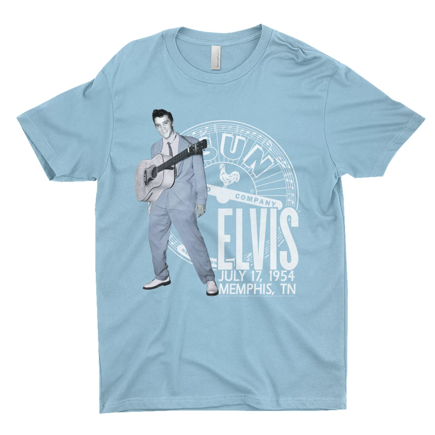 Elvis Presley Sun Records T-Shirt | Live In Concert July 1954 Sun Records Shirt
