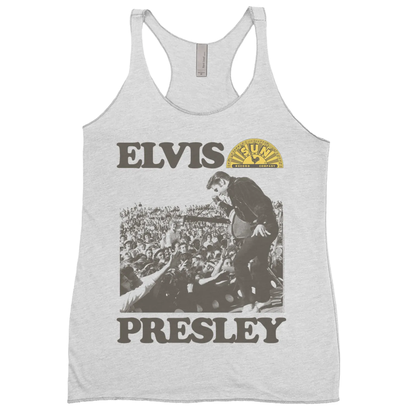 Elvis Presley Sun Records Ladies' Tank Top | You're a Heartbreaker Live In Concert Sun Records Shirt