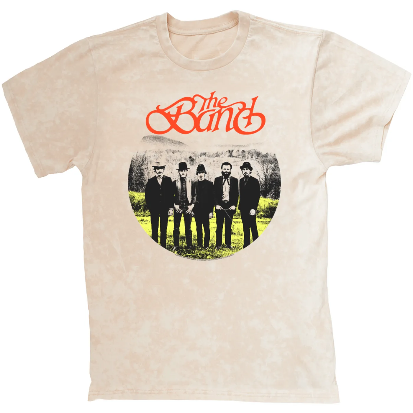 The Band T-shirt | Group Photo Landscape Design The Band Mineral Wash Shirt
