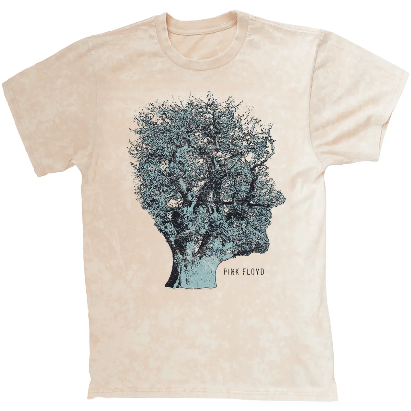 Pink Floyd T-shirt | Tree Of Half Life (Merchbar Exclusive) Pink Floyd Mineral Wash Shirt