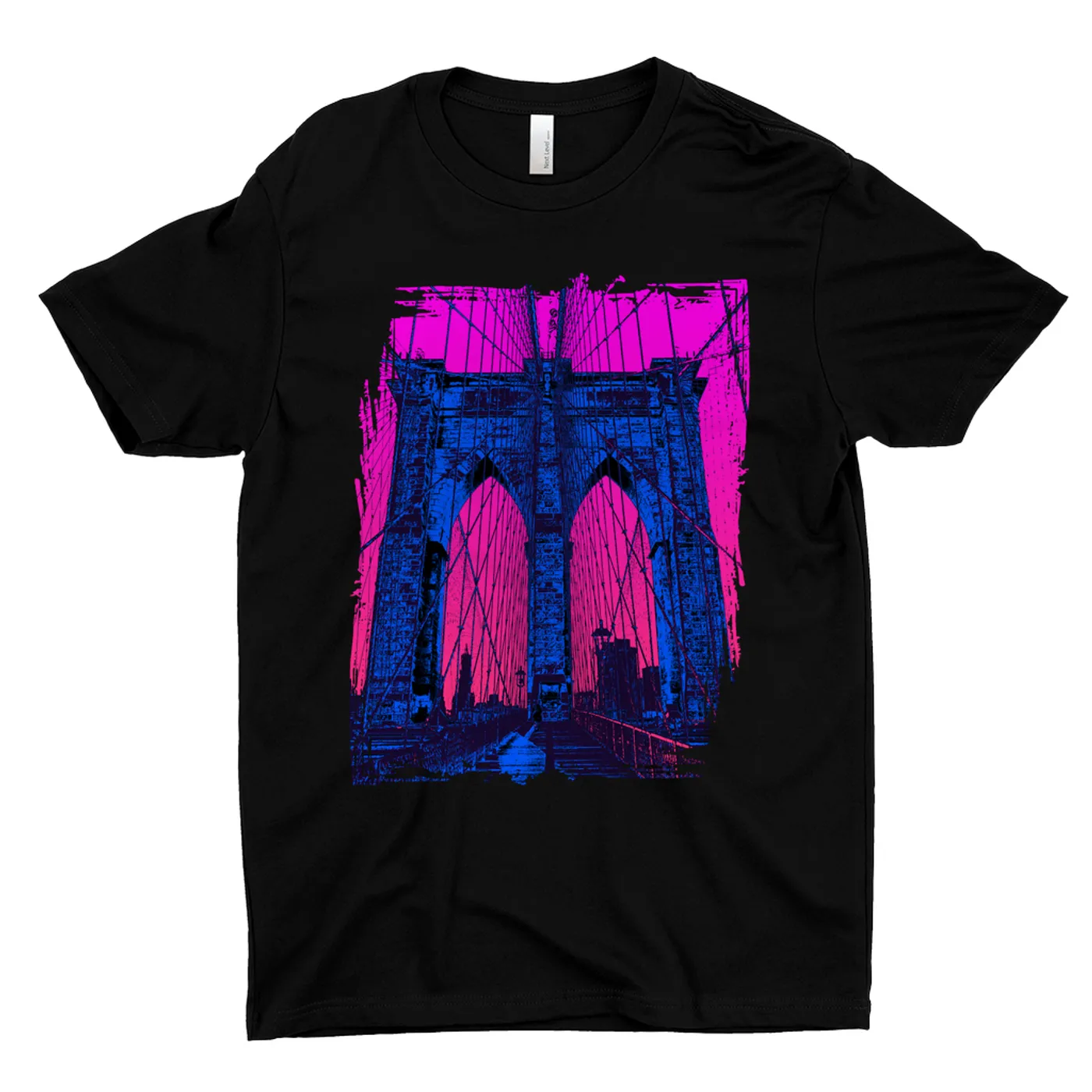 Merchbar Famous Landmarks T-Shirt | Brooklyn Bridge Merchbar Famous Landmarks Shirt