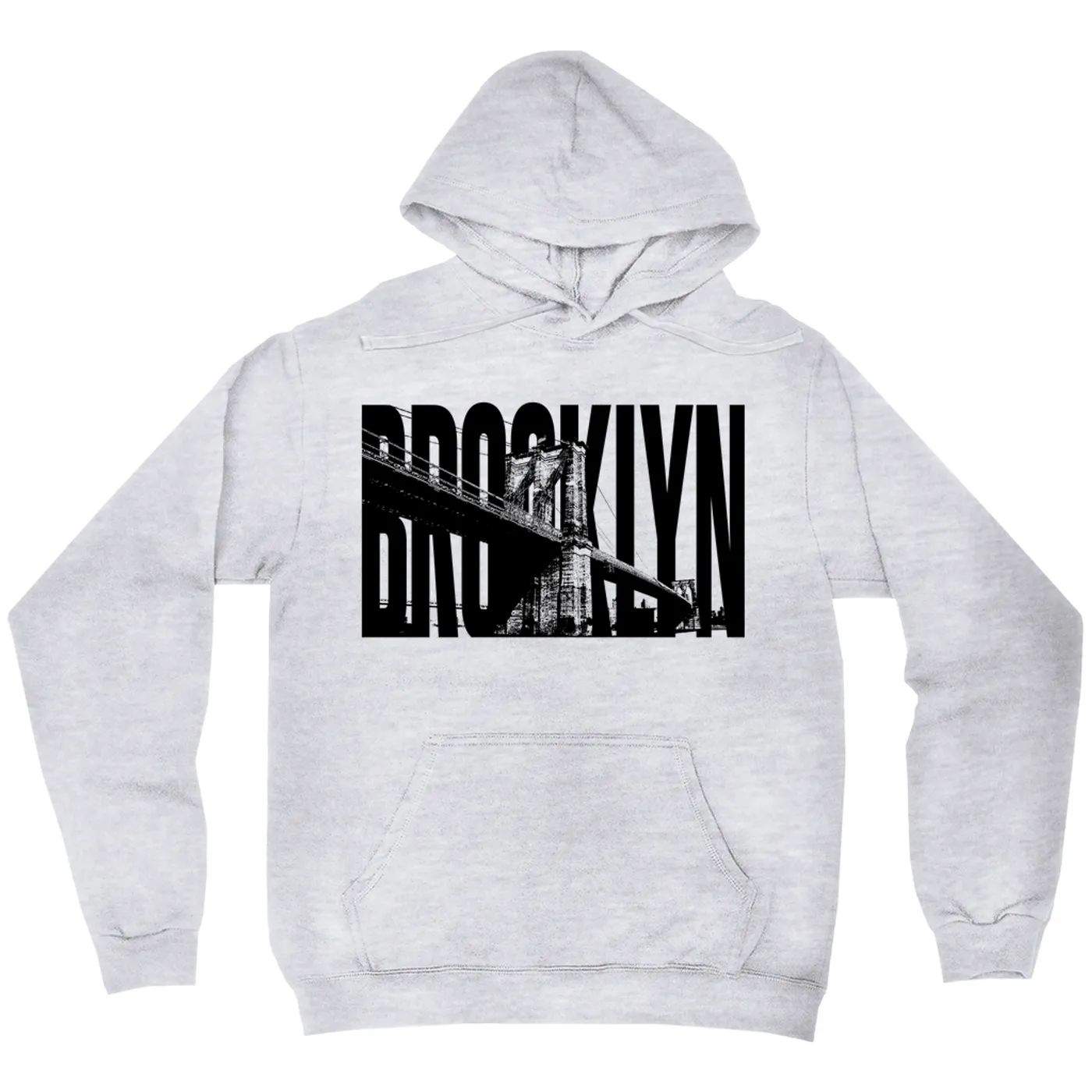 Merchbar Famous Landmarks Hoodie | Brooklyn Bridge, NYC Merchbar Famous Landmarks Hoodie