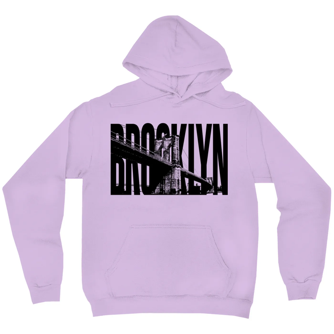 Merchbar Famous Landmarks Hoodie | Brooklyn Bridge, NYC Merchbar Famous Landmarks Hoodie