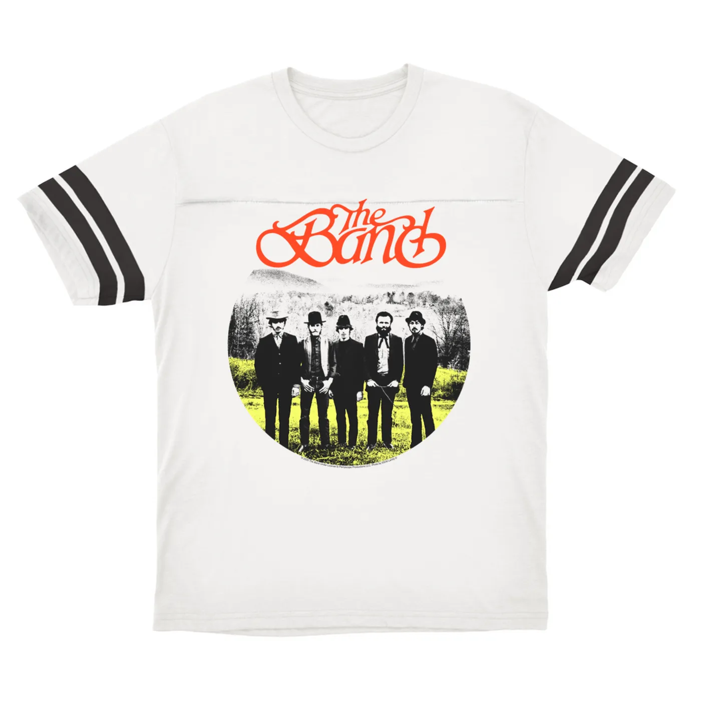 The Band T-Shirt | Group Photo Landscape Design The Band Football Shirt