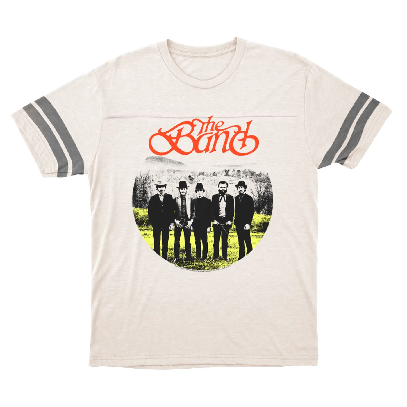 The Band T-Shirt | Group Photo Landscape Design The Band Football Shirt