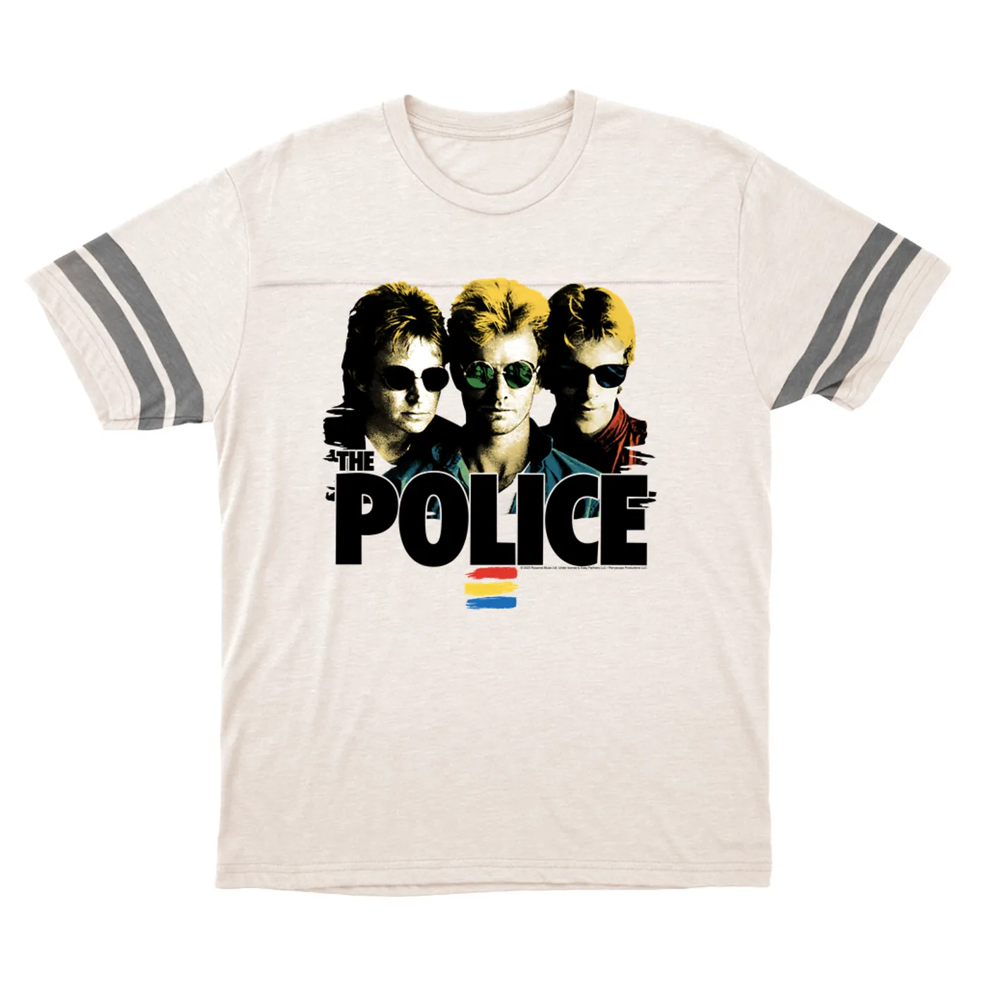 The Police T-Shirt | Synchronicity Shades Image (Merchbar Exclusive) The Police Football Shirt