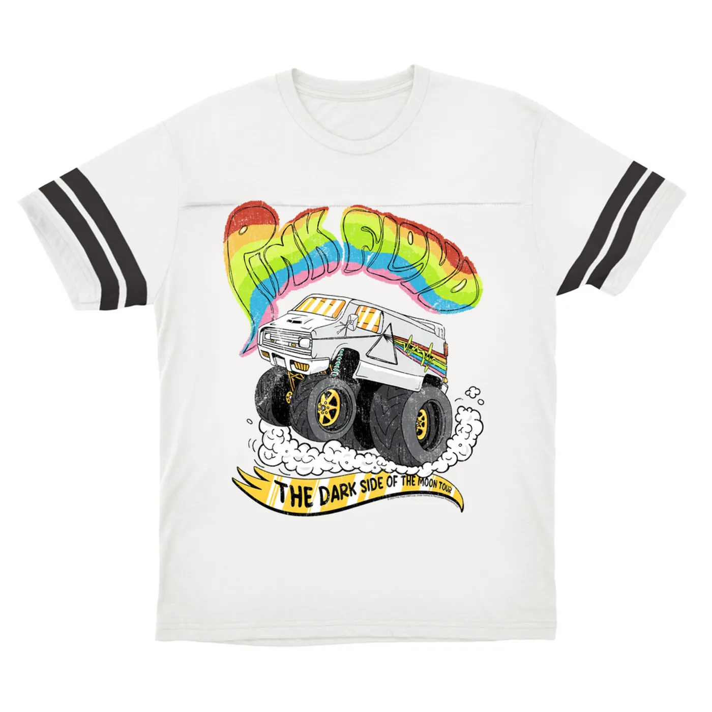 Pink Floyd T-Shirt | Dark Side Of The Moon Tour Road Trip (Merchbar Exclusive) Pink Floyd Football Shirt