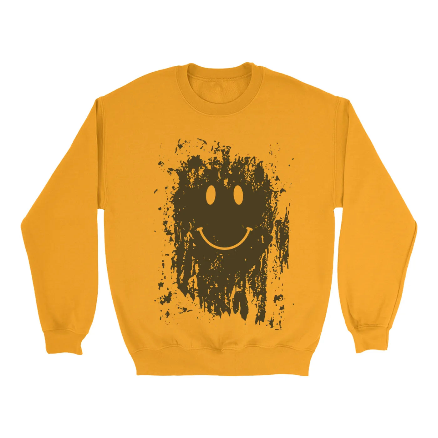 Pop Culture Sweatshirt | Smiley Face Inspired By Forest Gump Pop Culture Sweatshirt