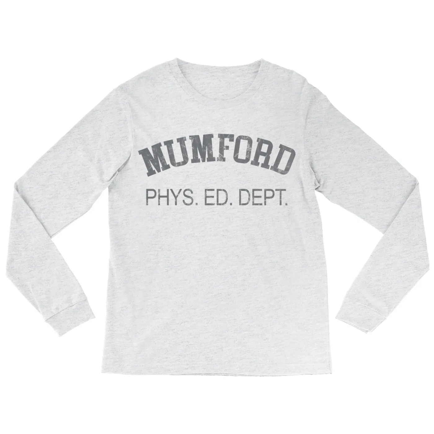 Pop Culture Long Sleeve Shirt | Mumford Phys. Ed. Dept. Inspired By Beverly Hills Cop Pop Culture Shirt