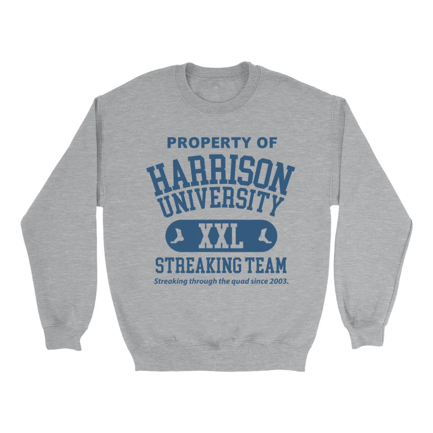 Pop Culture Sweatshirt | Streaking Team Inspired By Old School Pop Culture Sweatshirt