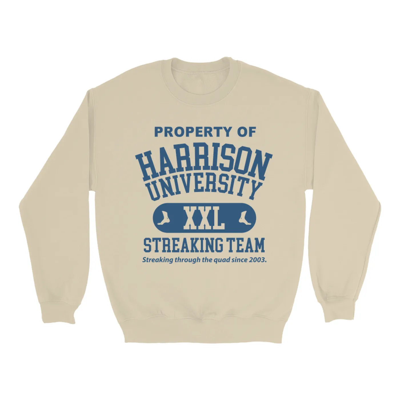 Pop Culture Sweatshirt | Streaking Team Inspired By Old School Pop Culture Sweatshirt