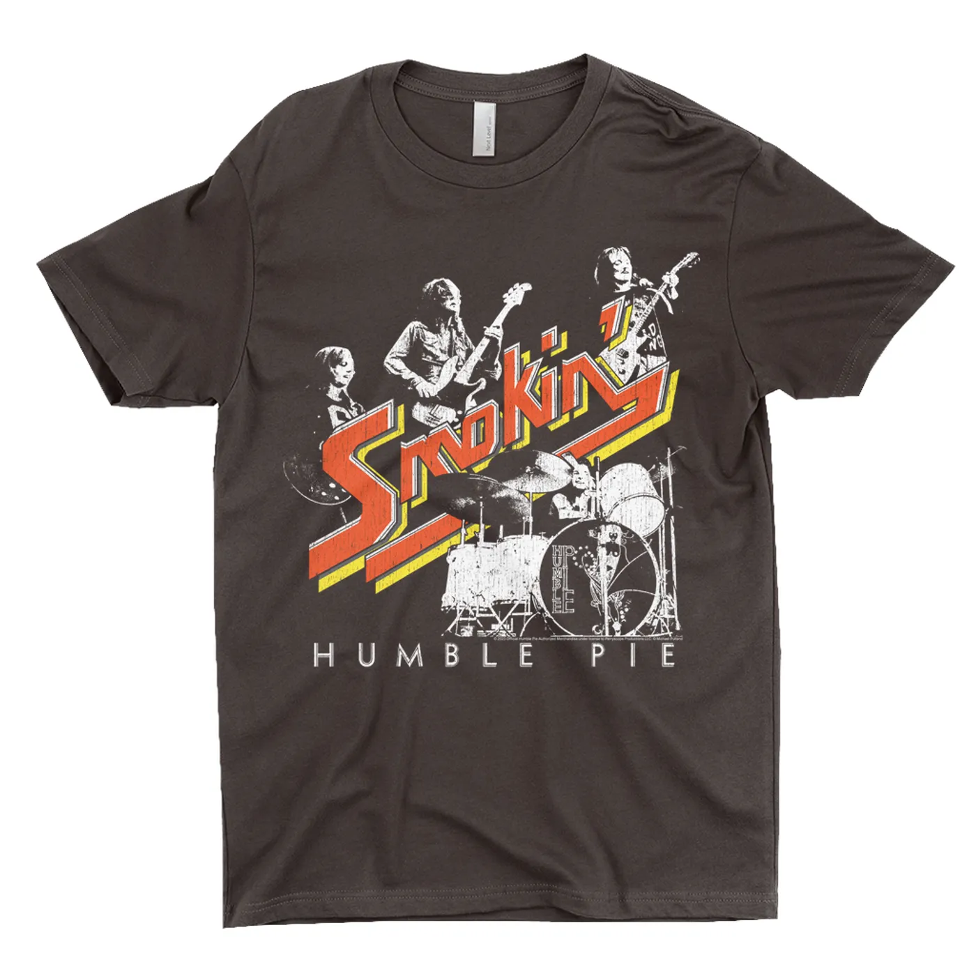 Humble Pie T-Shirt | Smokin' Performance Live Distressed (Merchbar Exclusive) Humble Pie Shirt