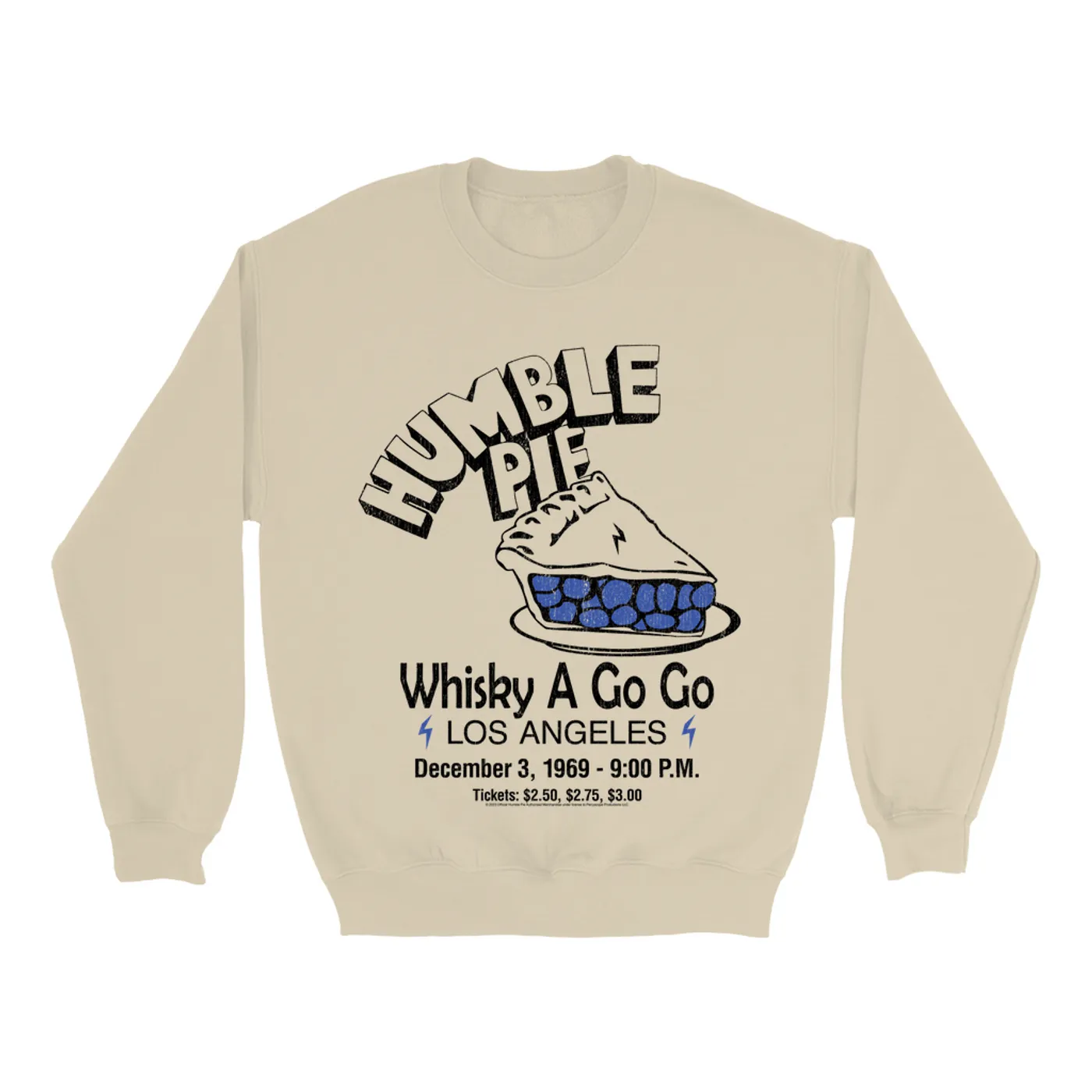 Humble Pie Sweatshirt | Whisky A Go Go 1969 Performance (Merchbar Exclusive) Humble Pie Sweatshirt