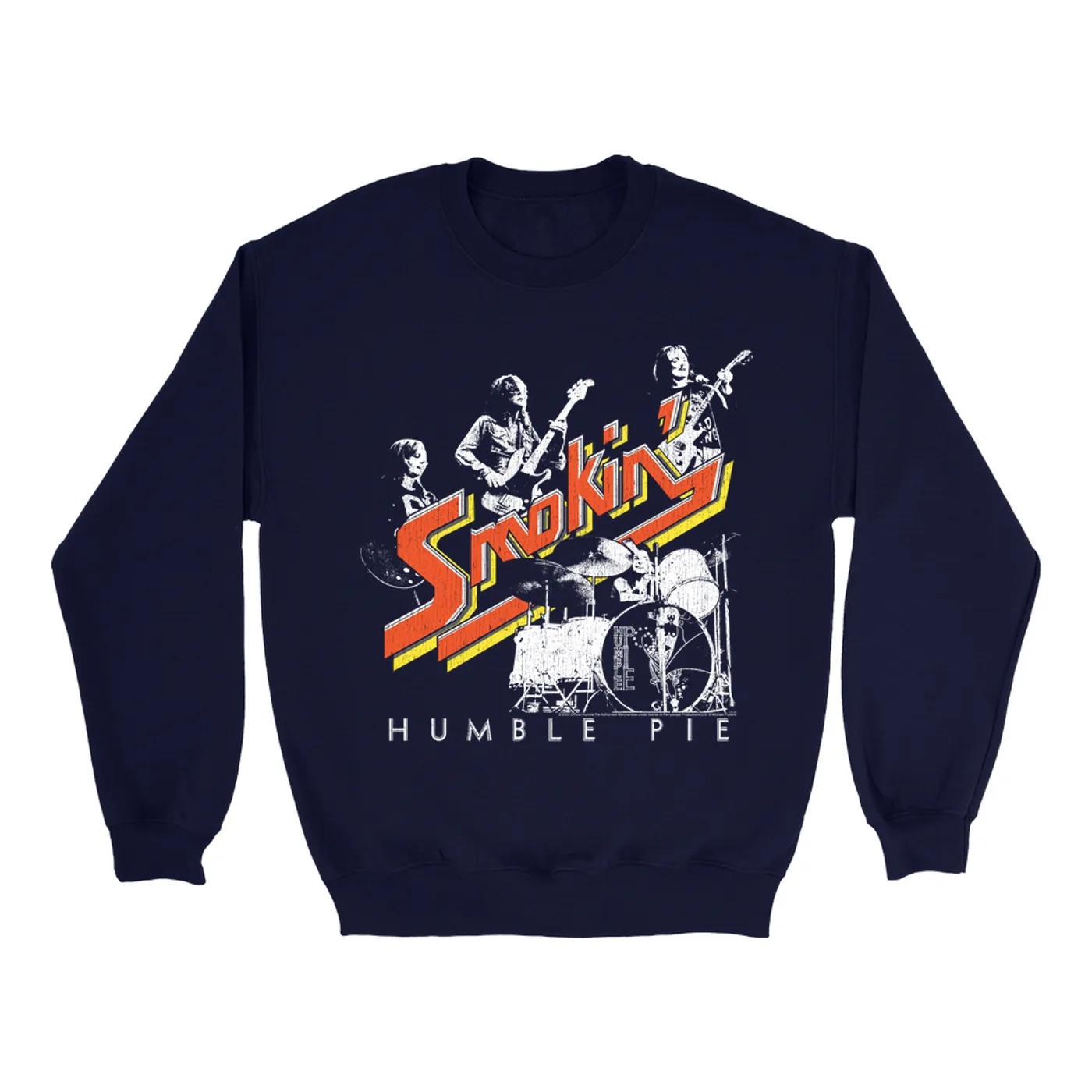 Humble Pie Sweatshirt | Smokin' Performance Live Distressed (Merchbar Exclusive) Humble Pie Sweatshirt