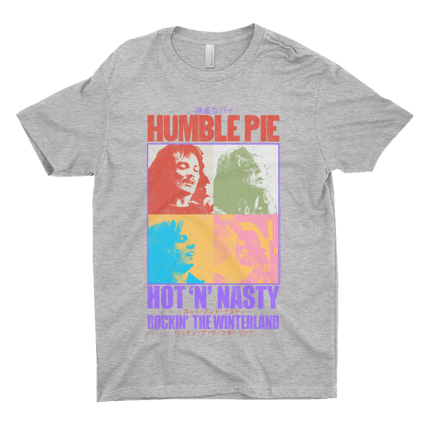 Humble Pie T-Shirt | Rockin' The Winterland Distressed (Merchbar Exclusive) Humble Pie Shirt