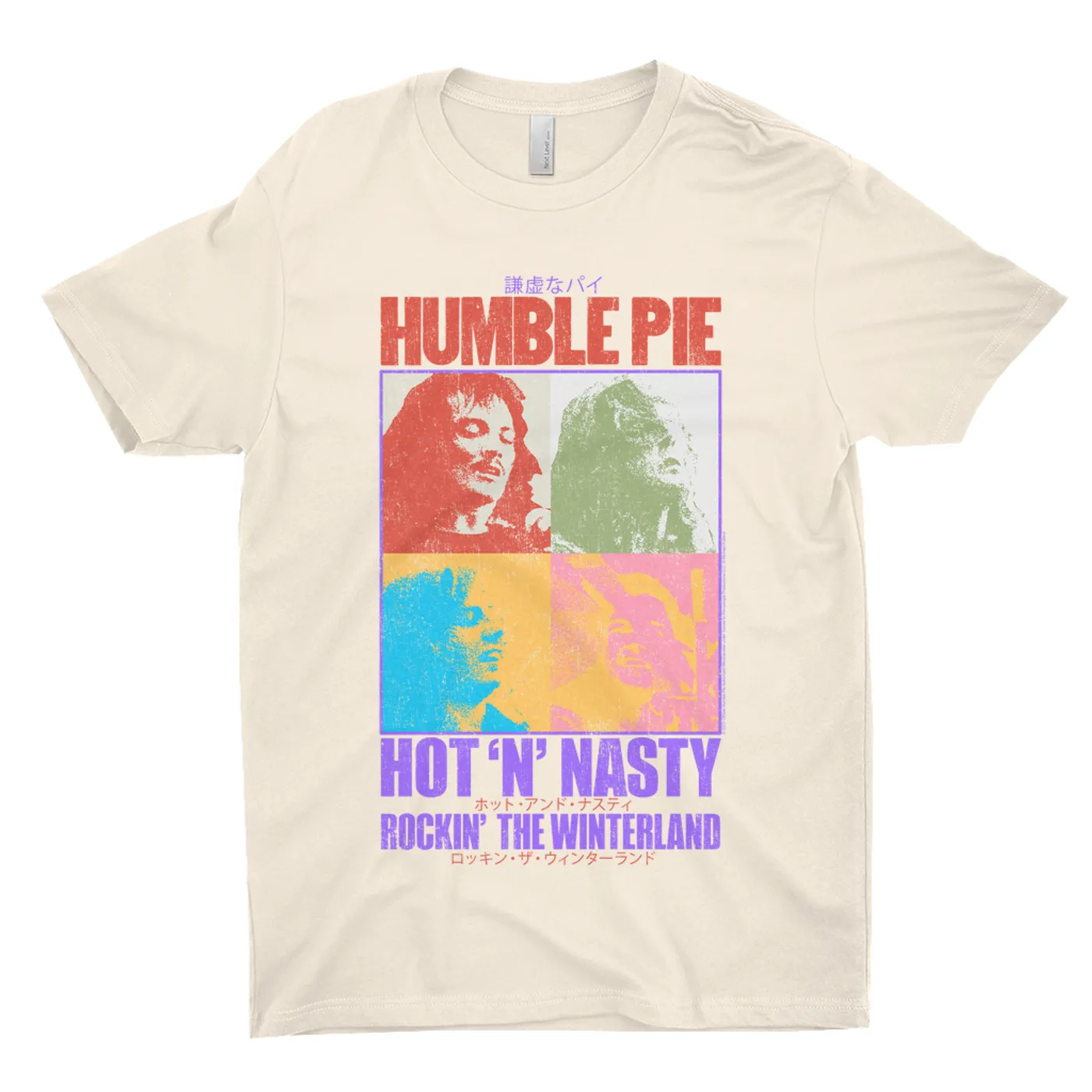 Humble Pie T-Shirt | Rockin' The Winterland Distressed (Merchbar Exclusive) Humble Pie Shirt