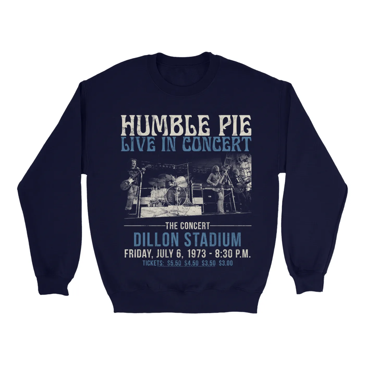 Humble Pie Sweatshirt | Dillion Stadium Live In Concert (Merchbar Exclusive) Humble Pie Sweatshirt