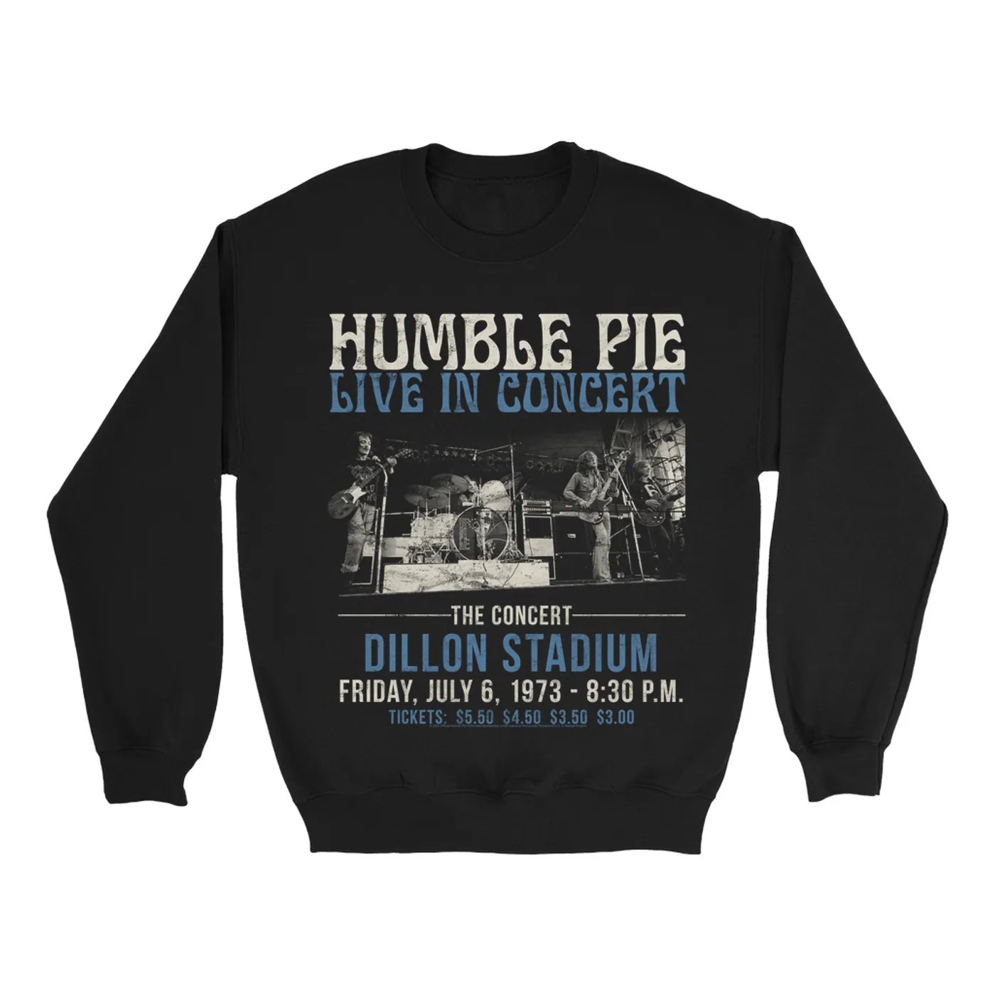 Humble Pie Sweatshirt | Dillion Stadium Live In Concert (Merchbar Exclusive) Humble Pie Sweatshirt