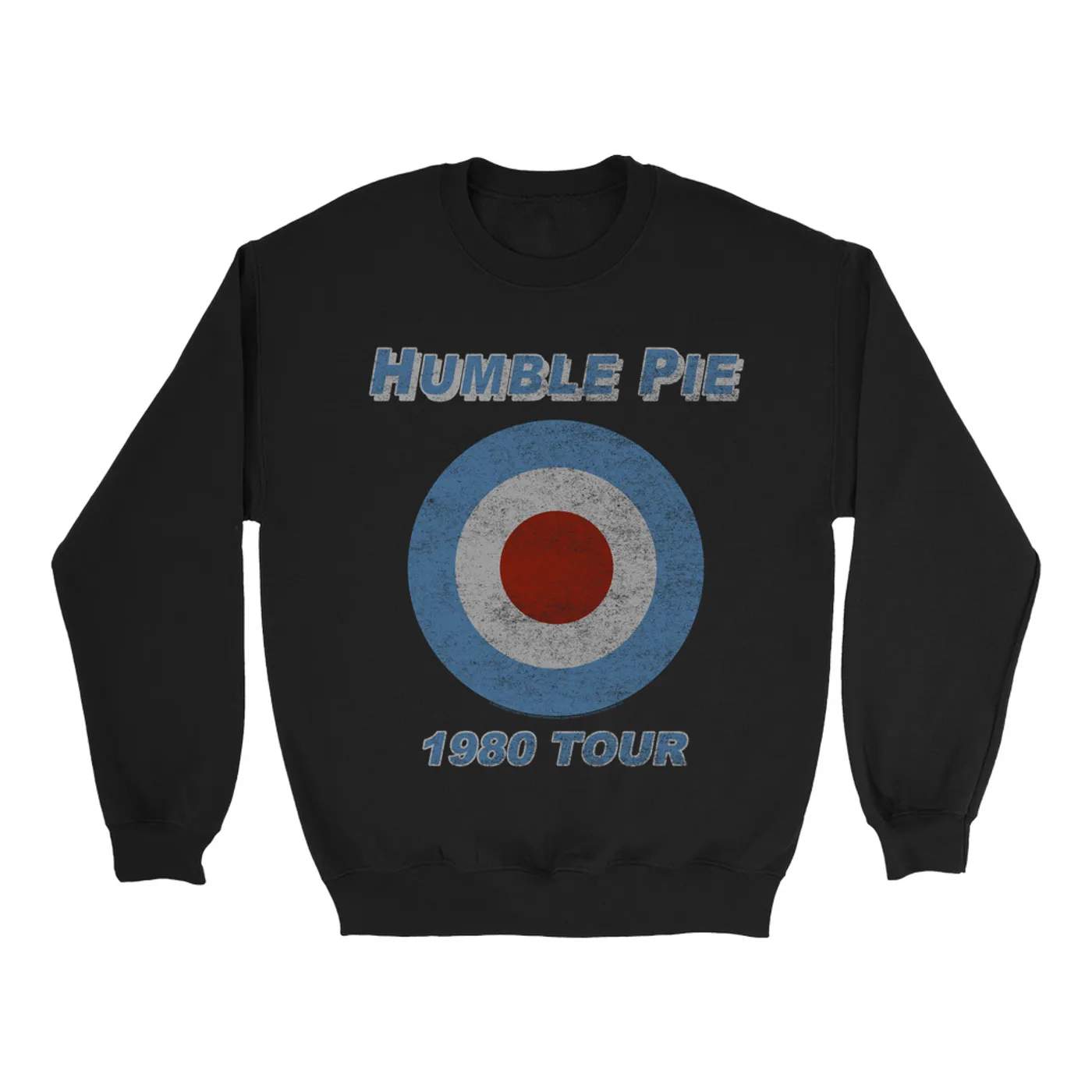 Humble Pie Sweatshirt | 1980 Tour Distressed Humble Pie Sweatshirt