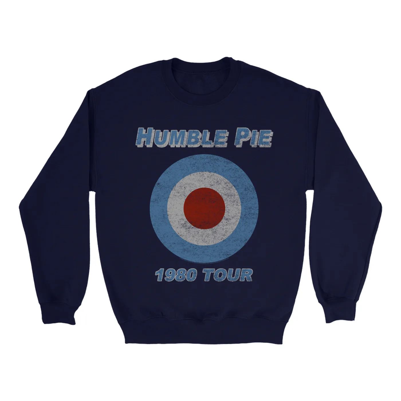 Humble Pie Sweatshirt | 1980 Tour Distressed Humble Pie Sweatshirt