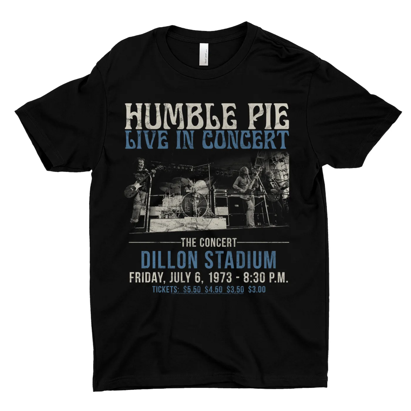 Humble Pie T-Shirt | Dillion Stadium Live In Concert (Merchbar Exclusive) Humble Pie Shirt