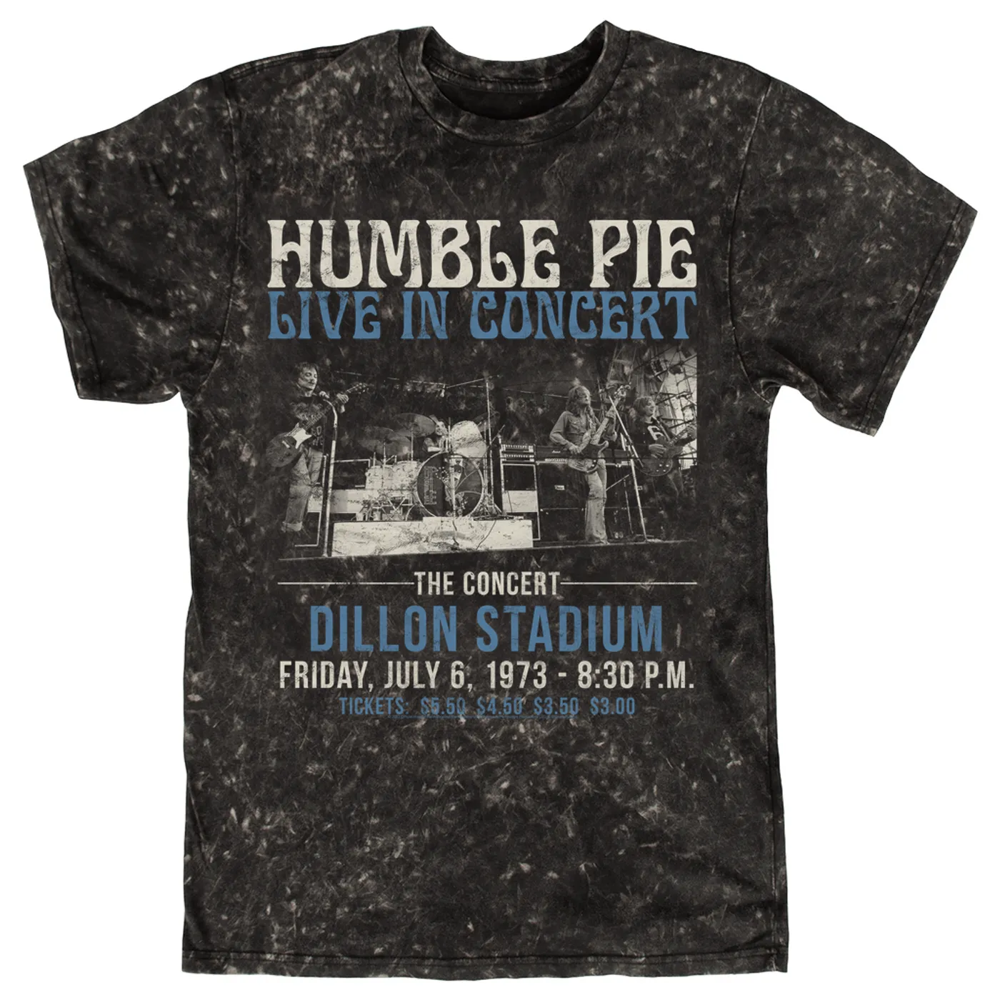 Humble Pie T-shirt | Dillion Stadium Live In Concert (Merchbar Exclusive) Humble Pie Mineral Wash Shirt