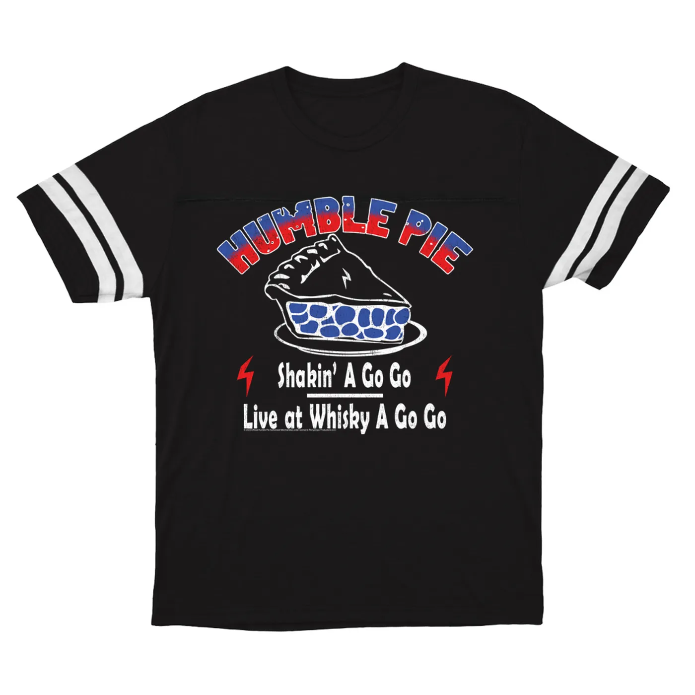 Humble Pie T-Shirt | Shakin' A Go Go Performance Whisky A Go Go (Merchbar Exclusive) Humble Pie Football Shirt