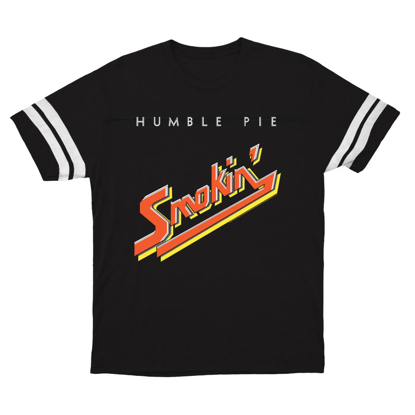 Humble Pie T-Shirt | Smokin' Album Design Humble Pie Football Shirt