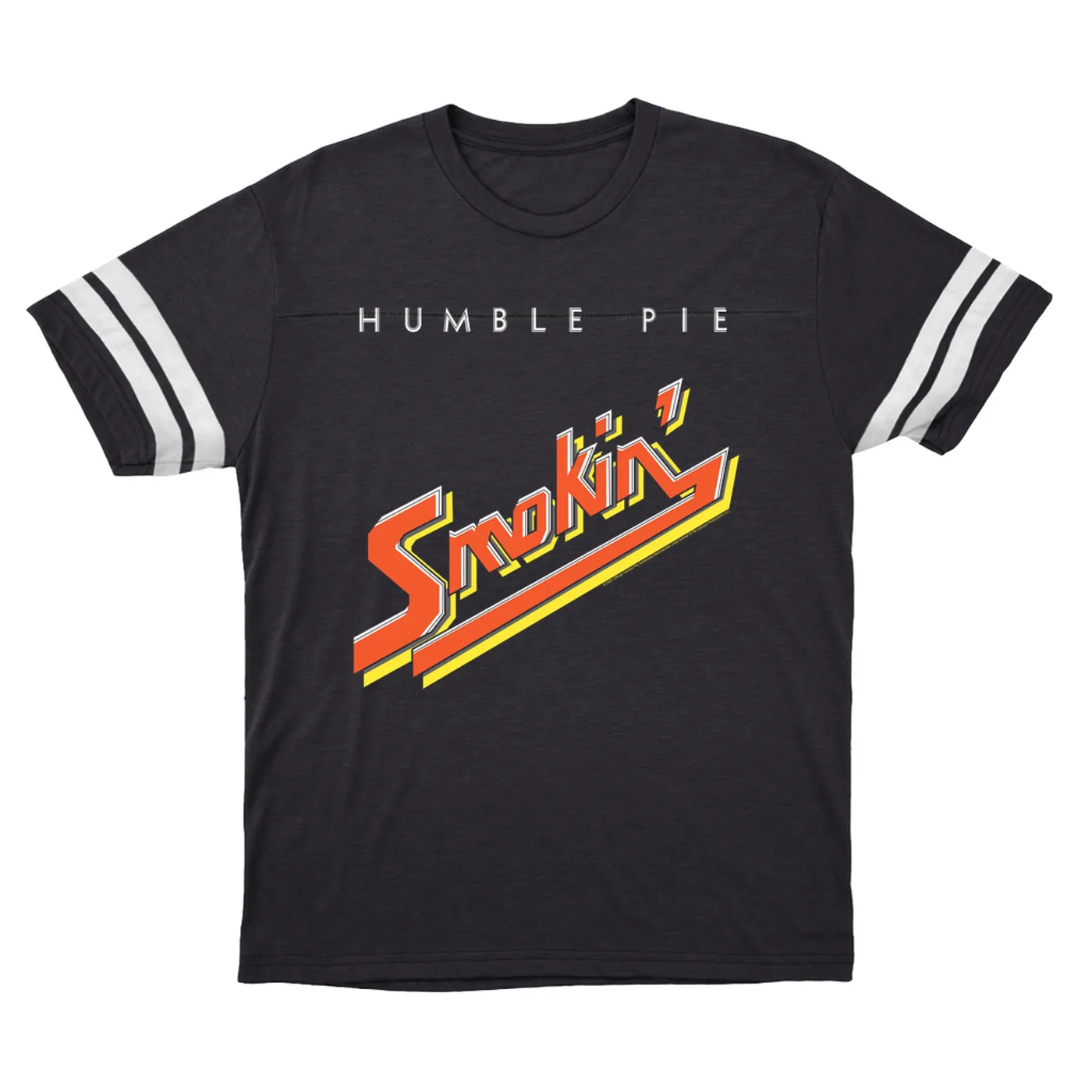 Humble Pie T-Shirt | Smokin' Album Design Humble Pie Football Shirt