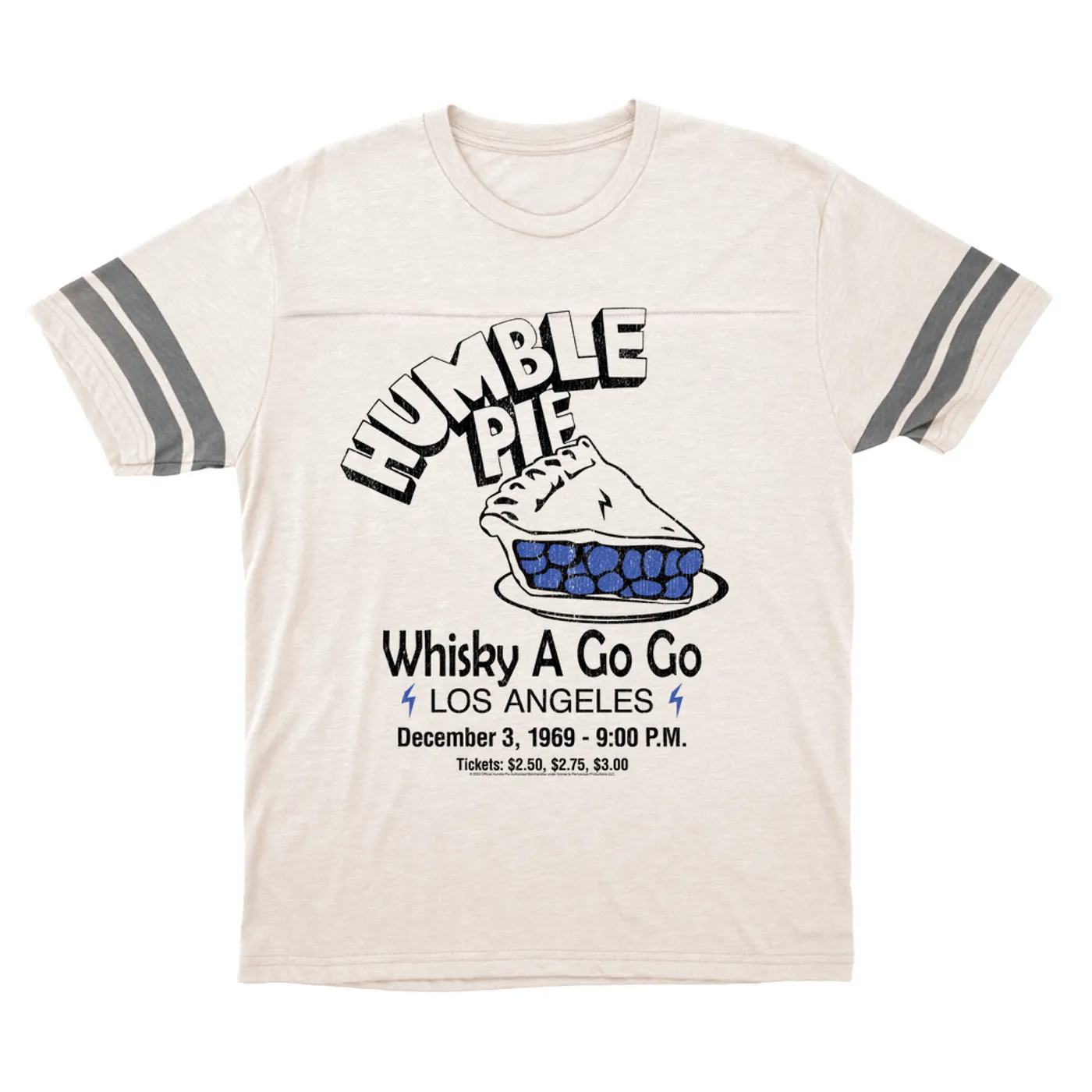 Humble Pie T-Shirt | Whisky A Go Go 1969 Performance (Merchbar Exclusive) Humble Pie Football Shirt