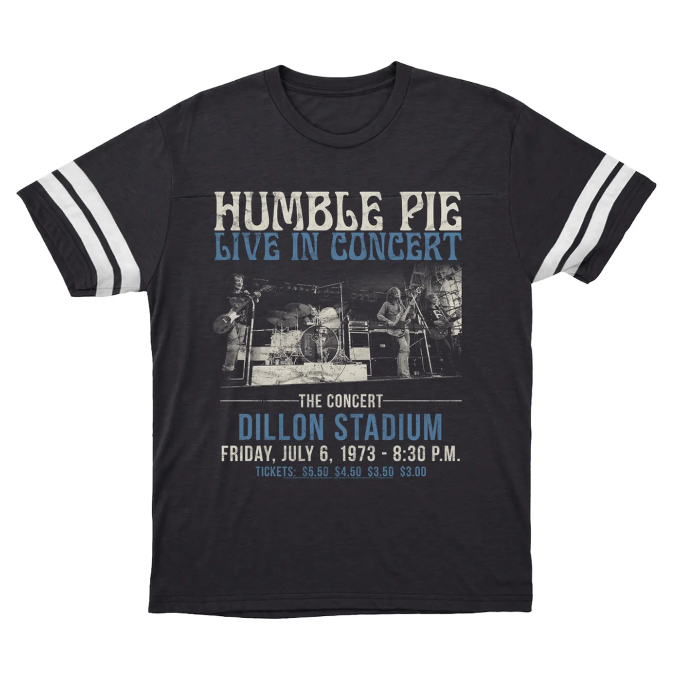 Humble Pie T-Shirt | Dillion Stadium Live In Concert (Merchbar Exclusive) Humble Pie Football Shirt