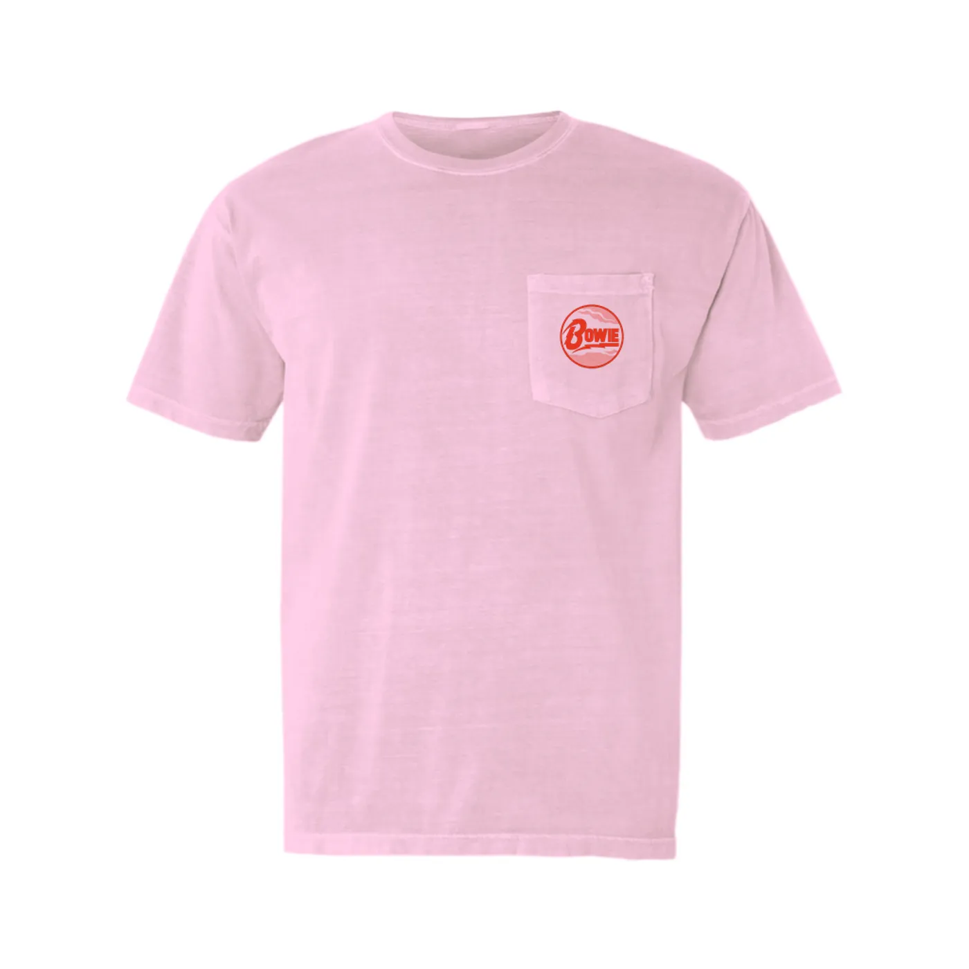 David Bowie T-Shirt | Retro Diamond Dogs Logo David Bowie Pocket T-shirt