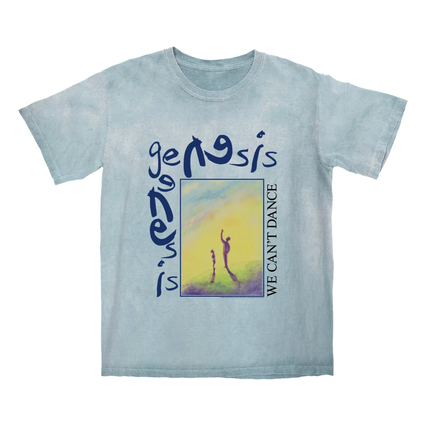 Genesis T-shirt | We Can't Dance Reflective Genesis Color Blast Shirt