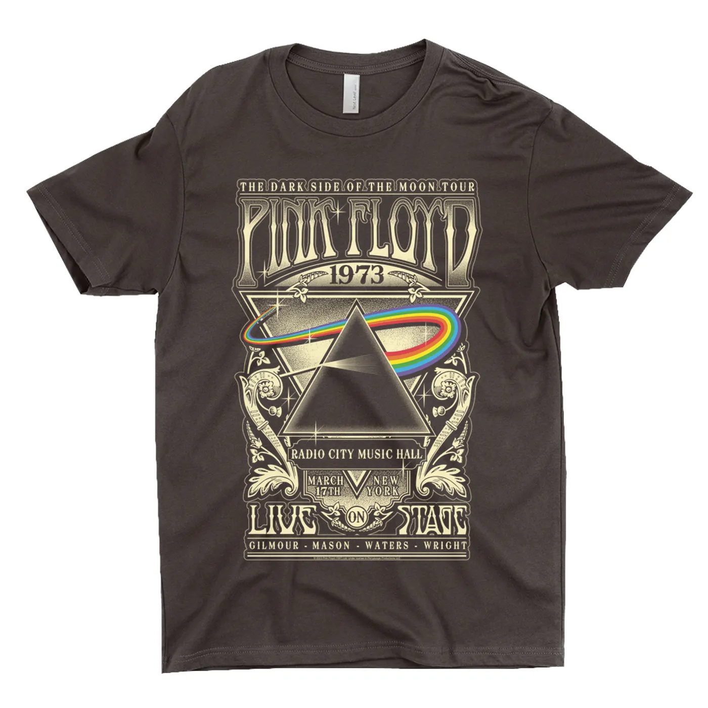 Pink Floyd T-Shirt | Live On Stage At Carnegie Hall Pink Floyd Shirt