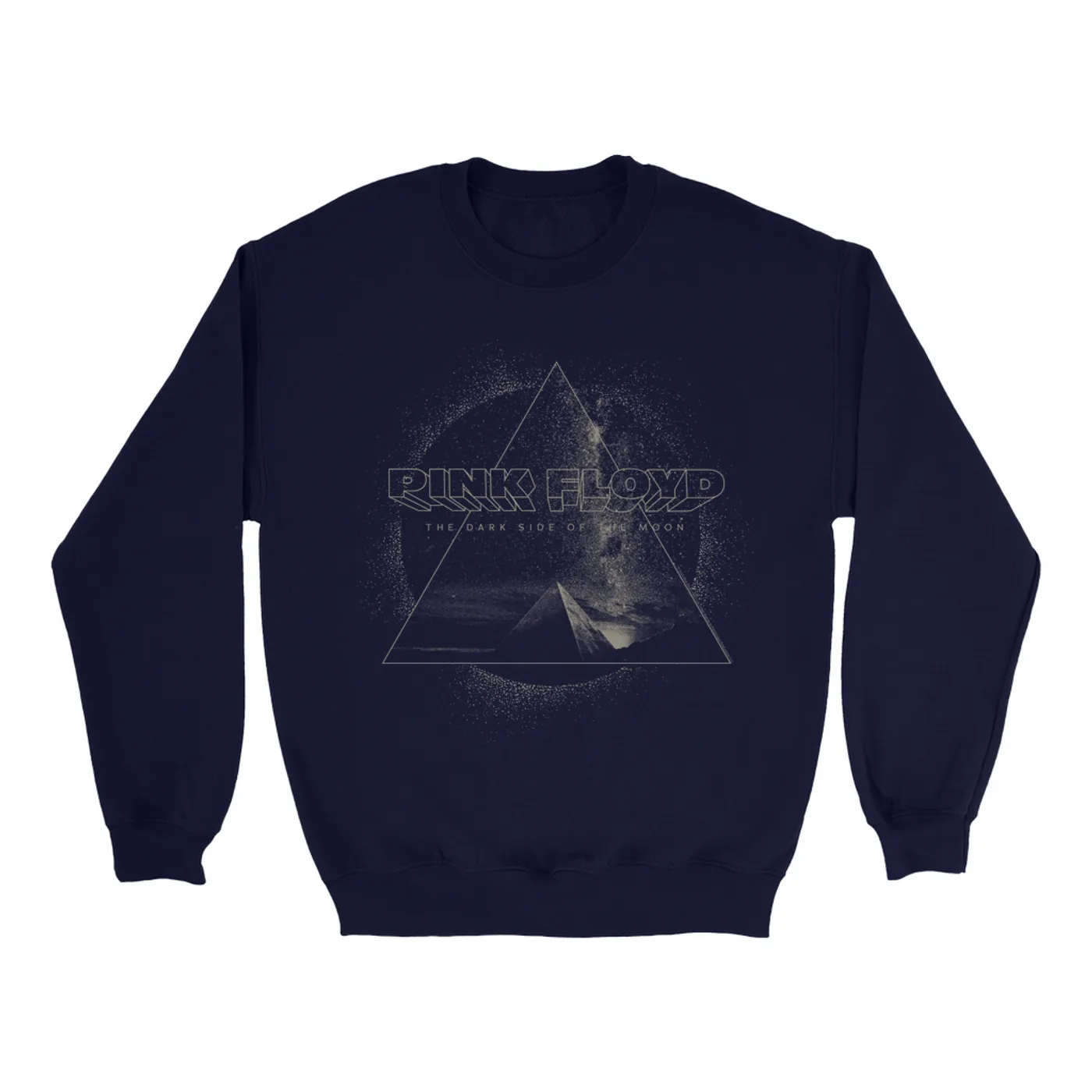 Pink Floyd Sweatshirt | Pyramid Triangle Burst Design Pink Floyd Sweatshirt