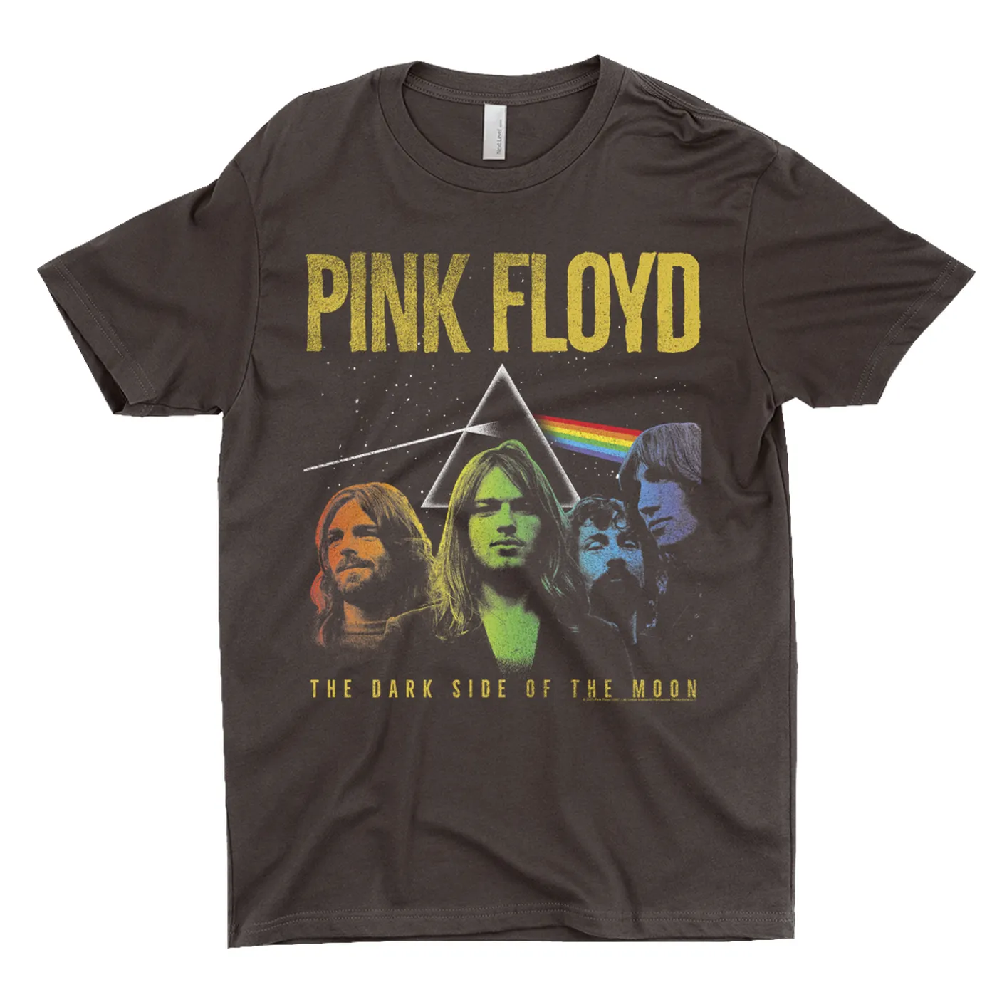 Pink Floyd T-Shirt | Band Photo Ombre Prism Image Pink Floyd Shirt