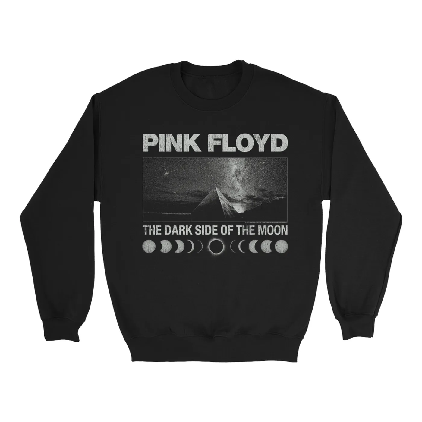 Pink Floyd Sweatshirt | The Dark Side Of The Moon Vintage Poster Pink Floyd Sweatshirt