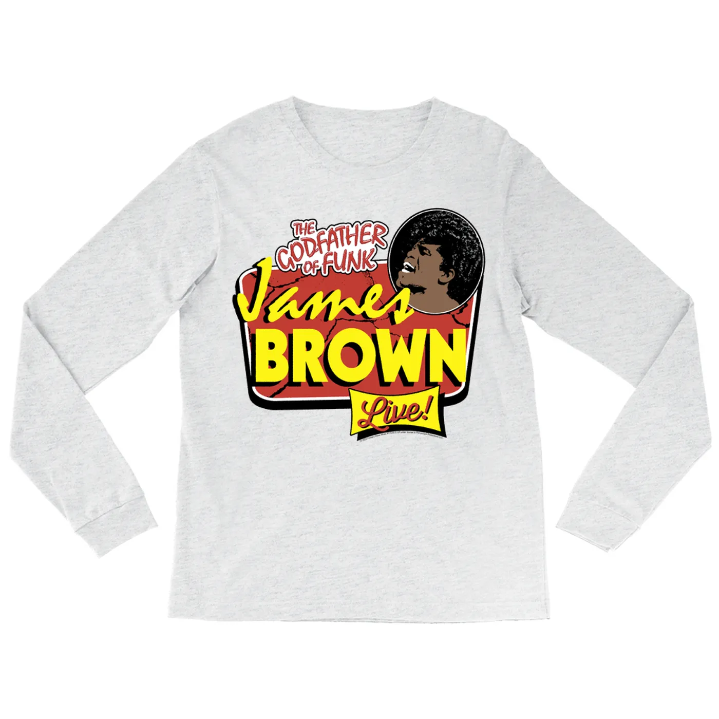 James Brown Long Sleeve Shirt | Godfather Of Funk, LIVE! James Brown Shirt