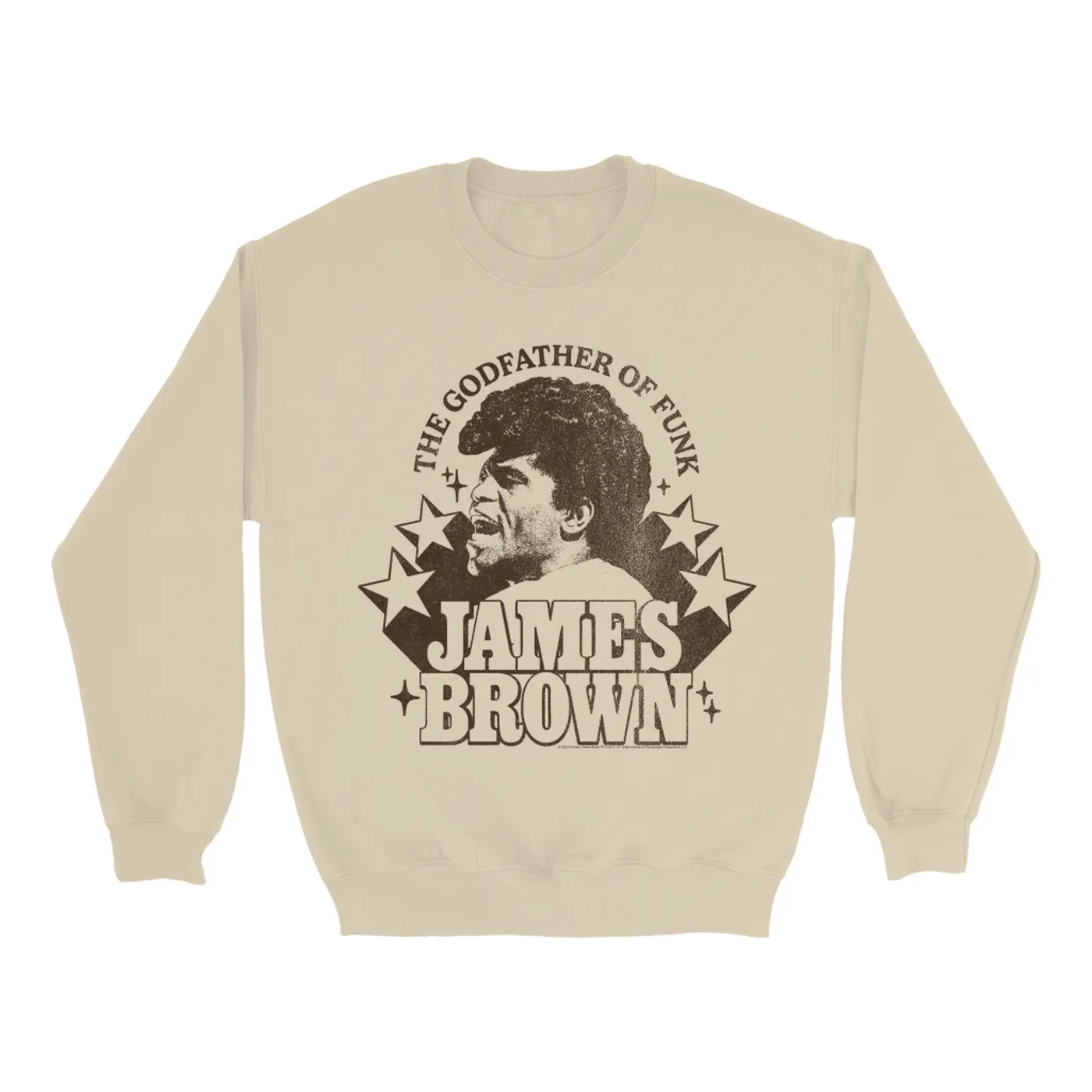 James Brown Sweatshirt | Godfather Of Funk Star Power James Brown Sweatshirt