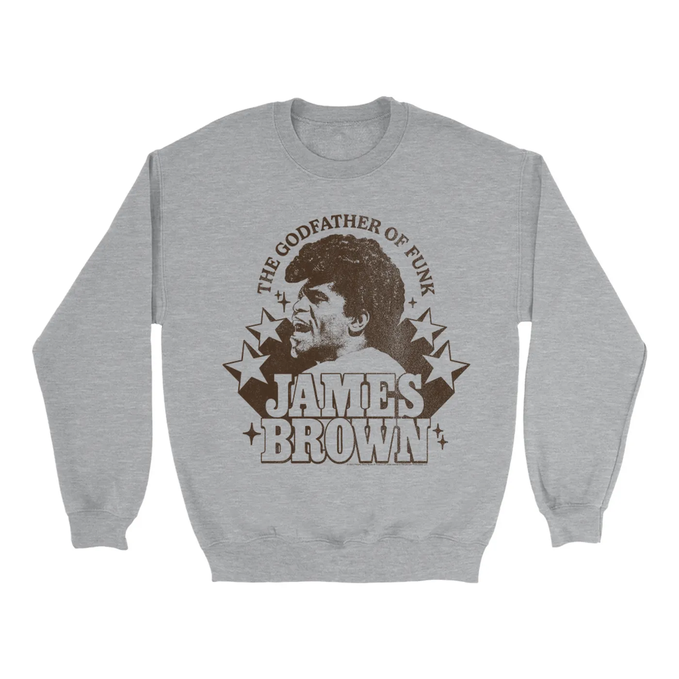 James Brown Sweatshirt | Godfather Of Funk Star Power James Brown Sweatshirt