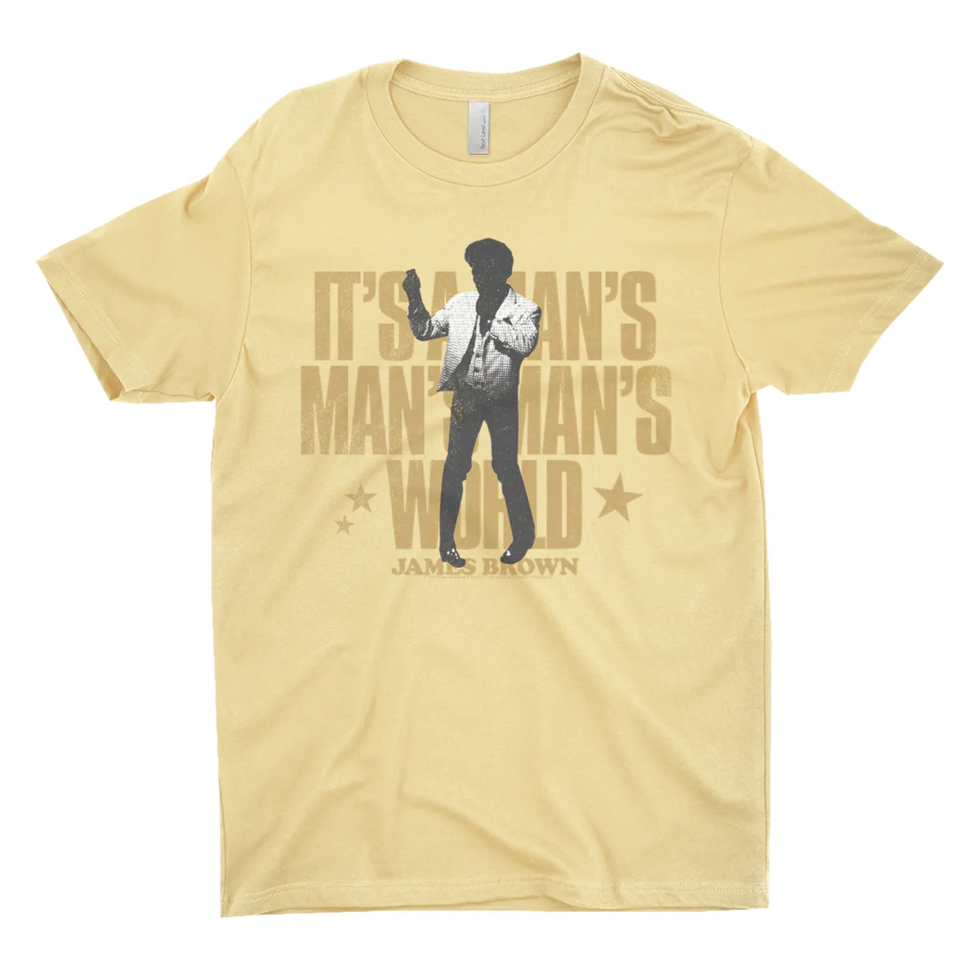 James Brown T-Shirt | Man's World Dancing Distressed James Brown Shirt