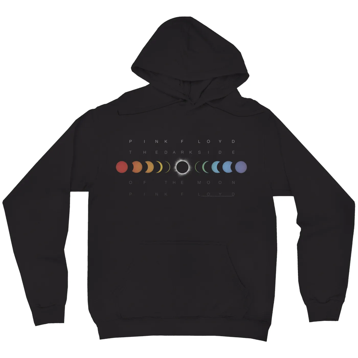 Pink Floyd Hoodie | Eclipse In Color Pink Floyd Hoodie