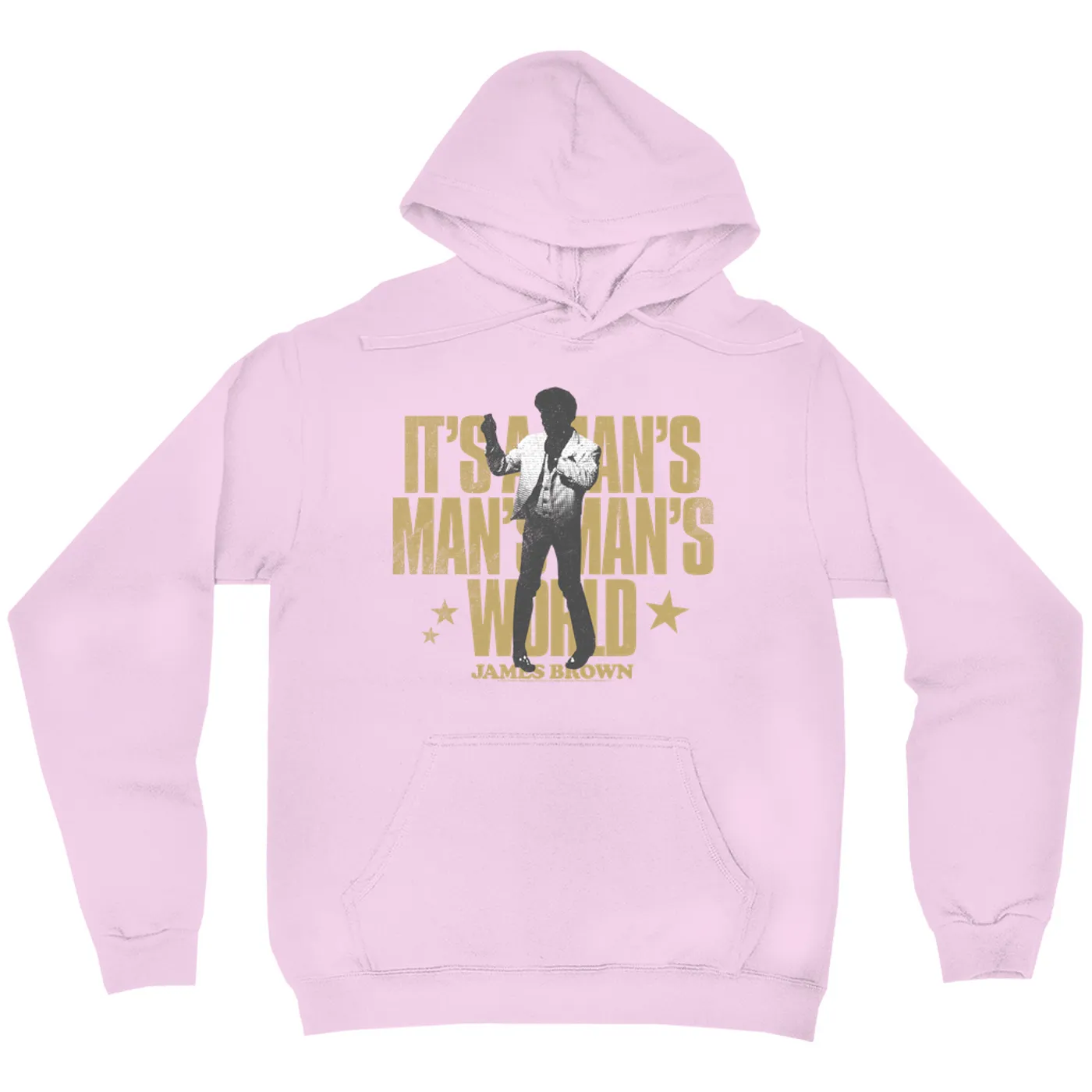 James Brown Hoodie | Man's World Dancing Distressed James Brown Hoodie
